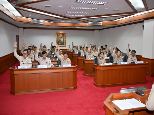 การประชุมสภาเทศบาลนครปากเกร็ด สมัยวิสามัญ สมัยที่หนึ่ง ครั้งที่ ๑ ประจำปี พ.ศ. ๒๕๖๘